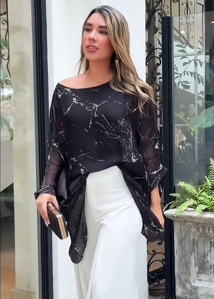 Monochrome Contrast Panel Co-ord Set